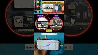 Oppo A54, A55 Display light Problem Solution