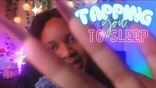 ASMR | TAPPING YOU TO SLEEP | Glass Tingles