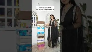 Huge Amazon Heels Haul || Most Comfortable, Stylish Footwear For Office, Party & College