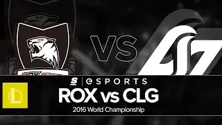 Highlights: ROX vs CLG (Worlds 2016 Day 5)