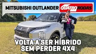 Mitsubishi Outlander PHEV 2026 FAZ AT&Eacute; 26 km/l e entrega SETE LUGARES por menos
