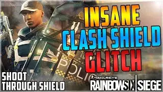 INVISIBLE CLASH GLITCH IN RAINBOW SIX SIEGE !