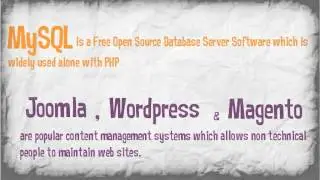 Web Application Development with PHP and MySQL