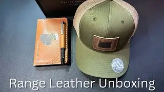 Range Leather Lincoln Journal and Hat Unboxing