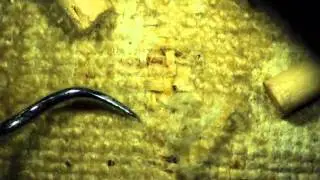 Painting Restoration: Tear Mending (Rissverklebung)