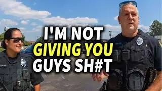 Officer REFUSES ID &mdash; Sergeant EXPOSED Instantly | 1st Amendment Audit!