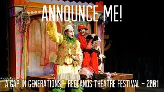 Scene from A Gap in Generations at Redlands Theatre Festival