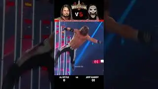 Every AJ Style vs Jeff Hardy 1 on 1 Match Result Edit💥 #wwe