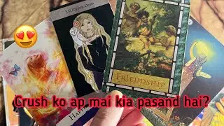 Do you like your crush?💞 Hindi tarot card reading | Love tarot
