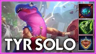 MY BROKEN NEW TYR BUILD - GM SPL Solo Lane Ranked Conquest