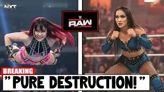 WWE FANS STUNNED! Iyo Sky & Rhea Ripley CLASH with Roxanne Perez & Giulia | RAW 2025