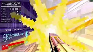 ULTRAKILL 2-4 ANY PERCENT SPEEDRUN 28.625 8TH (Or ninth) IN THE WORLD