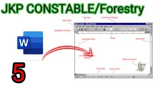 computer Microsoft word lec 5 Jkssb all exams constable/forester by shahid nazir