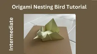 Origami Nesting Bird (Jason Schneider)
