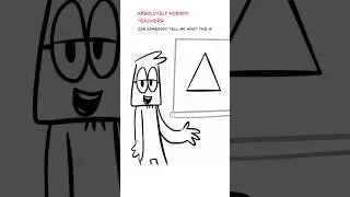 Triangle 😤 (Animation Meme) Anim: RedFlowerCrown #shorts