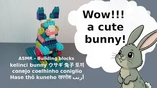 ASMR Building Rabbit | Satisfying Block Art by Adekun MotionCraft