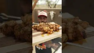 These Spicy Lemon Pepper Chicken Skewers are so good. Perfect Gameday food! 🏈🍗🍋