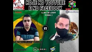 TORNEIO INTERNACIONAL LA KOF NOS UNE/ VENON FLOW RATO VS GT/ALUKOF-KUNO FT 15 KOF 2002.