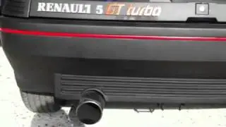 Renault 5 Gt turbo/Copa Phase 1 Devil silencer