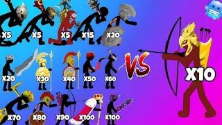 All Stick Unit's VS Kytchu - stick war legacy #stickwarlegacy #stickman 