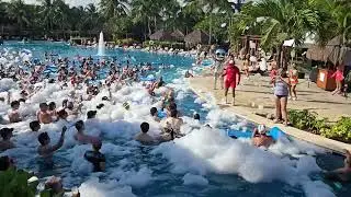 Foam party December 2025 Valentin Imperial Riviera Maya