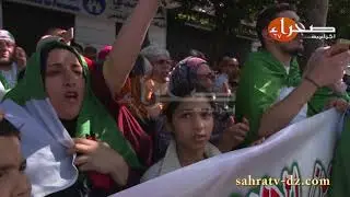 الجمعة العاشرة من الحراك  شعارجديد : هذا الشعب لا يريد قايد صالح والسعيد