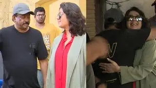 RGV Gives Tight HUGS To Charmy Kaur Infront Of Puri Jagannadh | Ketika Sharma | Its AndhraTv