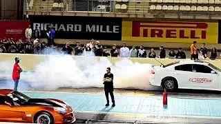 DRAG RACING YAS MARINA CIRCUIT 2024. ABUDHABI