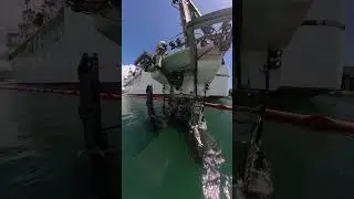 Test dunk of ROV Deep Discoverer in Hawaii. #oceanexploration #rov #rovdeepdiscoverer #deepsea
