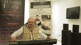 ROLAND E-A7 USB Vol1 أصوات و ستايلات جديدة لايف