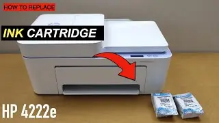 Руководство по замене чернильного картриджа HP DeskJet 4222e