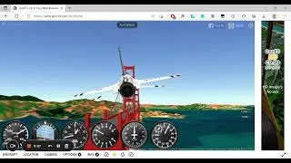 GeoFS 3D Buildings Addon! Golden Gate Bridge Inside Pass
