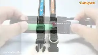 Attractive Design Christmas Led Light Up Dog Collar USB Many Times Using Glow Dog Collar at Night Le
