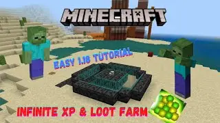 HOW TO MAKE INFINITE XP FARM FROM TURTLE EGG || MINECRAFT 1.18 XP FARM || EASY XP FARM TUTORIAL