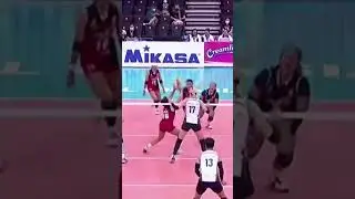 Amazing quick attack by Del Palomata! 💪🏐