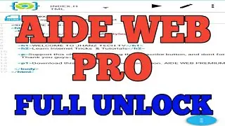 AIDE WEB - Full Unlock (Premium App)