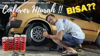 PASANG COILOVER CUSTOM DI STARLET KOTAK STARKO EP71 #starko #starlet #toyota #motuba