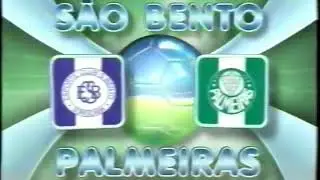 Chamada 4 Futebol 2007 Campeonato Paulista S&atilde;o Bento X Palmeiras (11/04/2007)