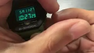 Casio G-Shock Military Green Watch - Unboxing, Tutorial and Review (DW-5610SU-3DR)
