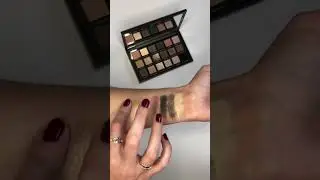 HUDA BEAUTY - PRETTY GRUNGE PALETTA SWATCHES #swatch #hudabeauty #prettygrunge