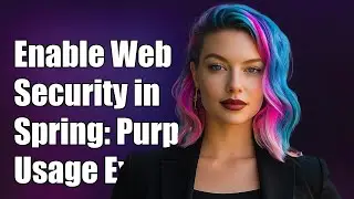 Understanding @EnableWebSecurity in Spring: Purpose and Usage Explained