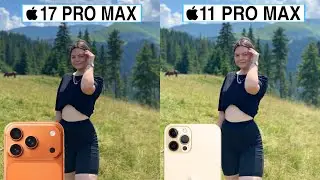 Сравнение тестов камер iPhone 17 Pro Max и iPhone 11 Pro Max