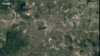 Google Timelapse: Berlin, Germany