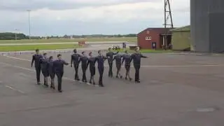 218 Rotherham Squadron Drill routine Wing competition 2016