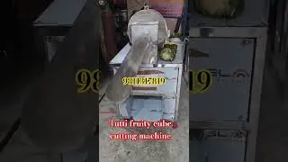 TUTTI FRUITY CUBE CUTTING MACHINE
