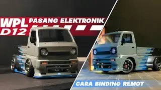 Pasang Elektronik WPL D12 | Cara Nge-Binding Remot