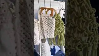 Encuentra todos estos bolsos en el Combo de Cursos de macram&eacute; #macrame