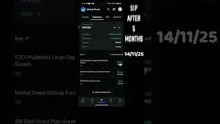 DAILY SIP RETURNS !! GROWW 📈 # INVEST LOG INDIA