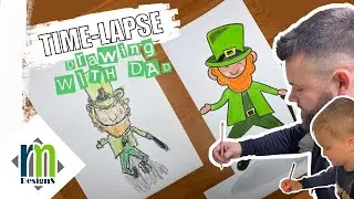 Drawing with Dad - Leprechaun | RM Designs15