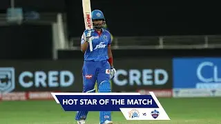 Hotstar of the Match | Prithvi Shaw | #CSKvDC